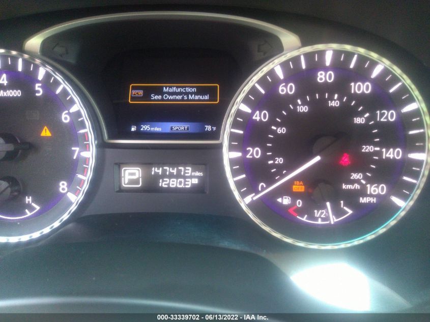 2013 INFINITI JX 5N1AL0MM0DC308293