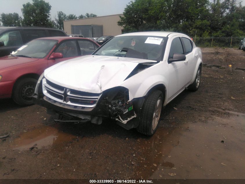 2013 DODGE AVENGER SE 1C3CDZAB9DN685103