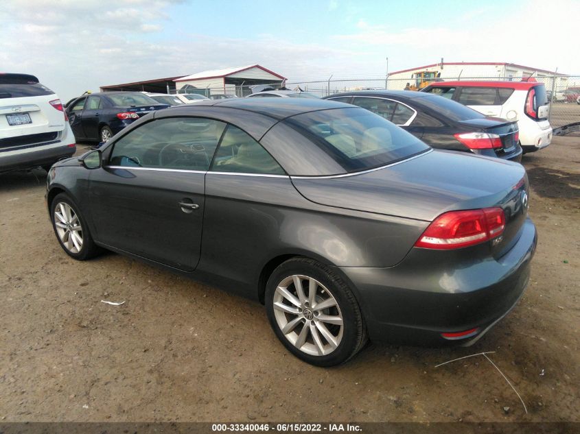 2013 VOLKSWAGEN EOS KOMFORT WVWBW8AH5DV002880