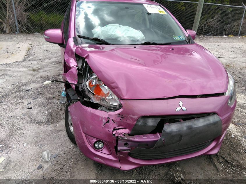 2015 MITSUBISHI MIRAGE ES/RF ML32A4HJ7FH006675