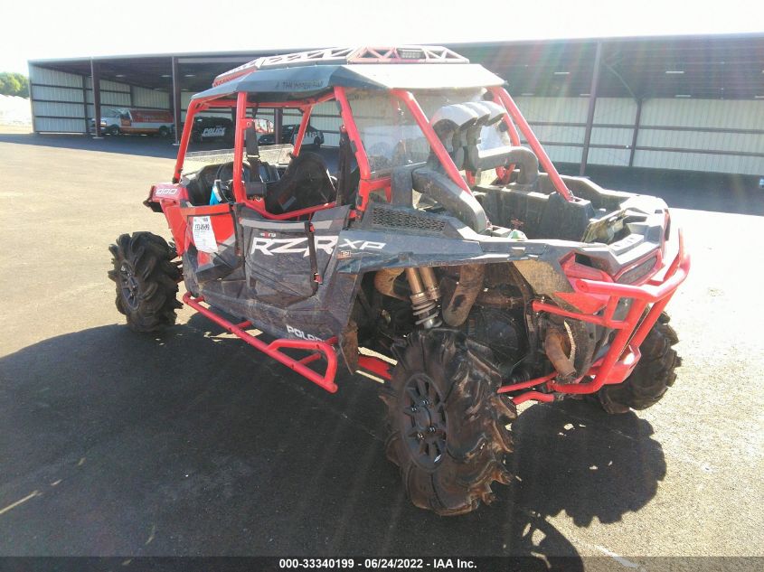 2022 POLARIS RZR XP 4 1000 HIGH LIFTER 3NSN4M993NH667692