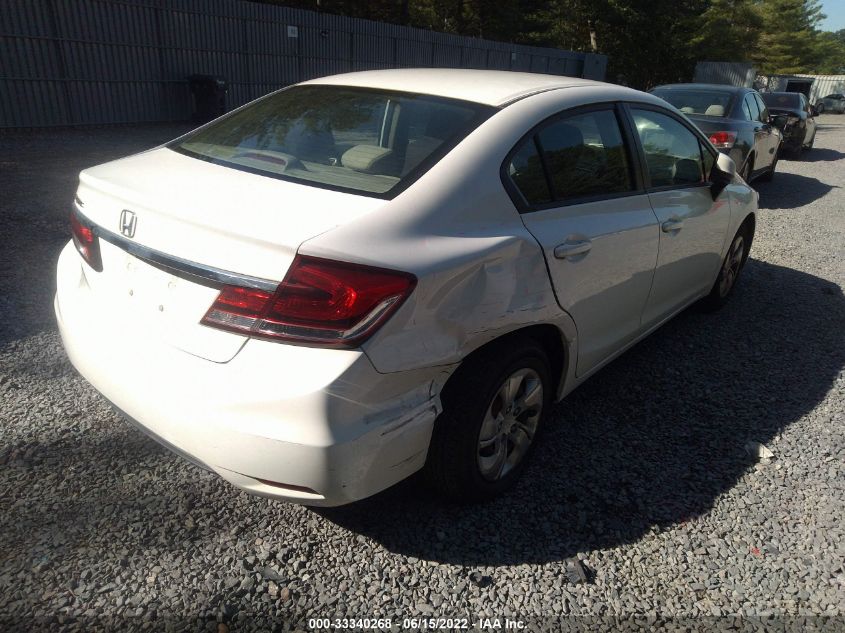 2013 HONDA CIVIC SDN LX 19XFB2F57DE262727
