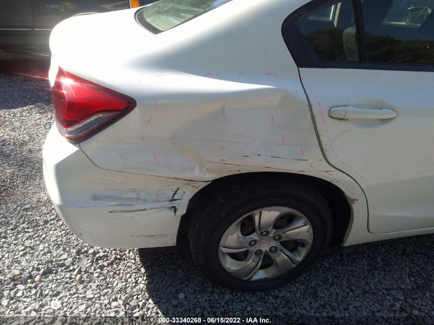 2013 HONDA CIVIC SDN LX 19XFB2F57DE262727