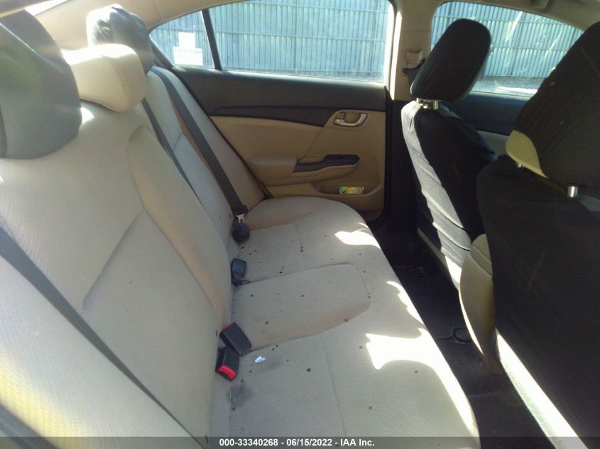 2013 HONDA CIVIC SDN LX 19XFB2F57DE262727