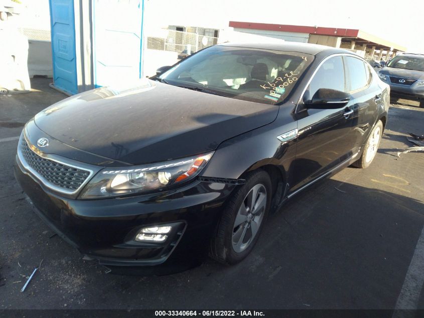 2015 KIA OPTIMA HYBRID EX KNAGN4AD7F5080060