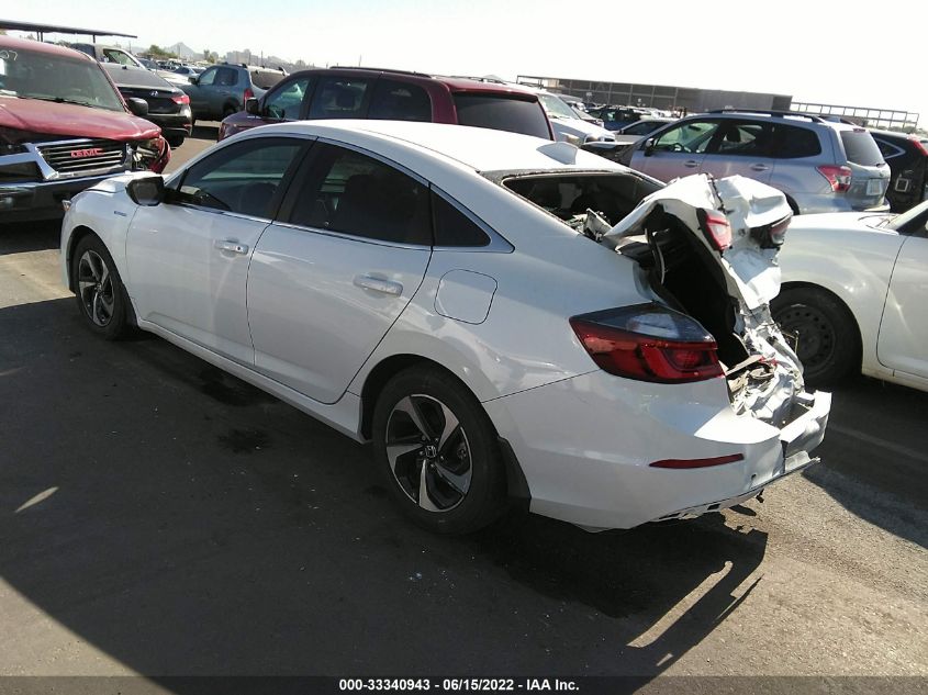2021 HONDA INSIGHT EX 19XZE4F5XME002791