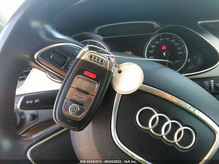 2013 AUDI A4 PREMIUM WAUAFAFL6DA179135