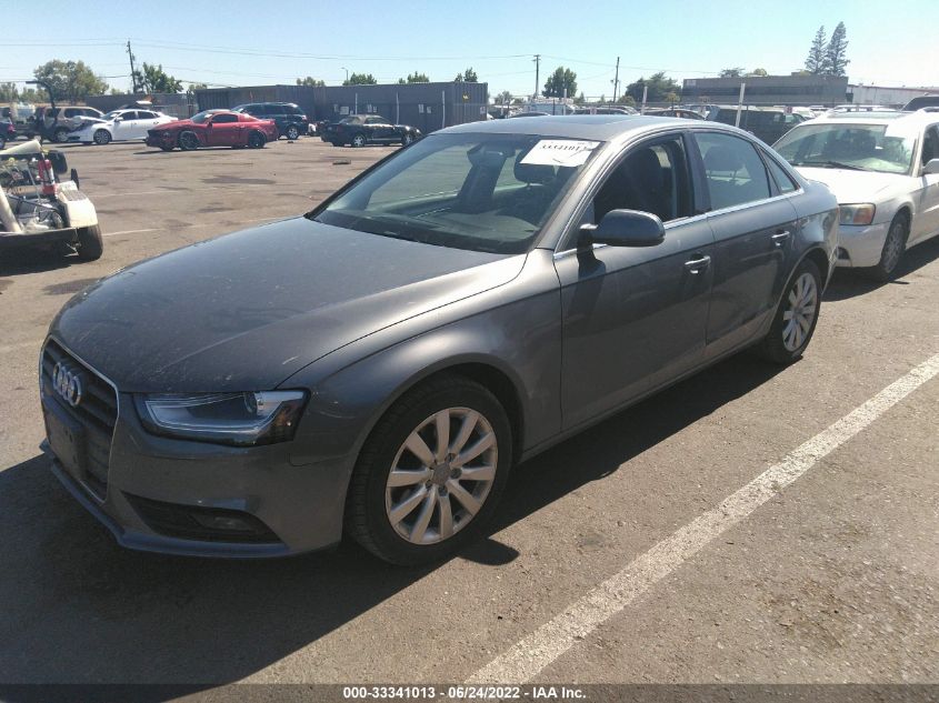 2013 AUDI A4 PREMIUM WAUAFAFL6DA179135