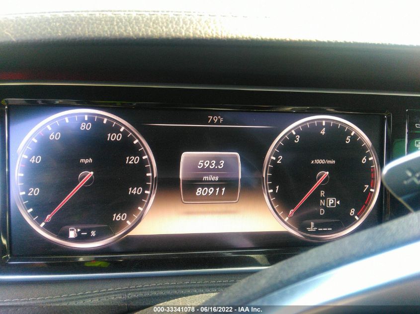 2014 MERCEDES-BENZ S-CLASS S 550 WDDUG8CB5EA006893
