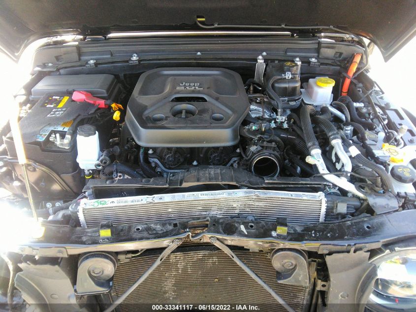 2021 JEEP WRANGLER 4XE UNLIMITED RUBICON 1C4JJXR64MW789709