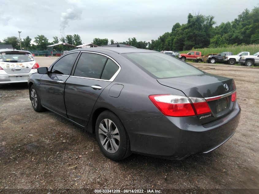 2013 HONDA ACCORD LX - 1HGCR2F30DA277670
