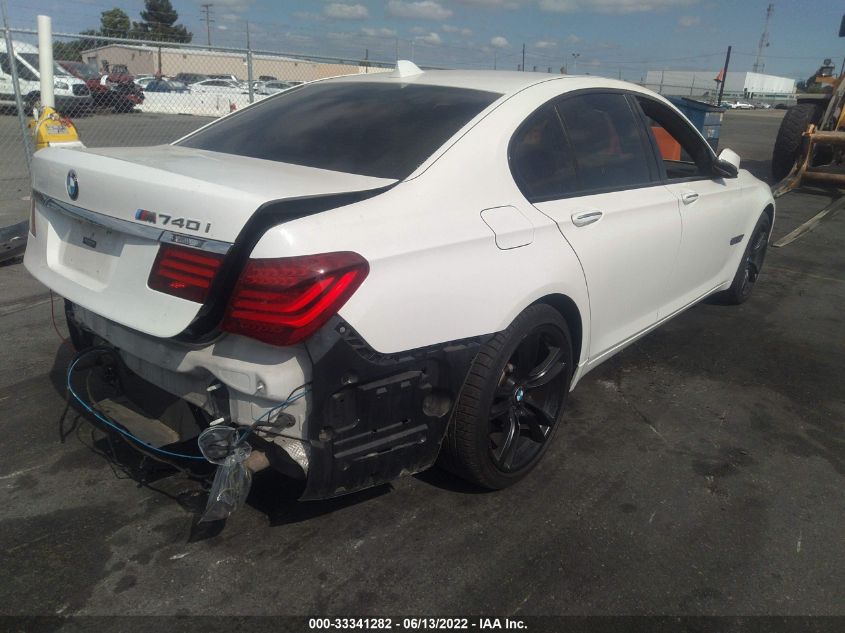 2015 BMW 7 SERIES 740I WBAYA6C57FGK16578