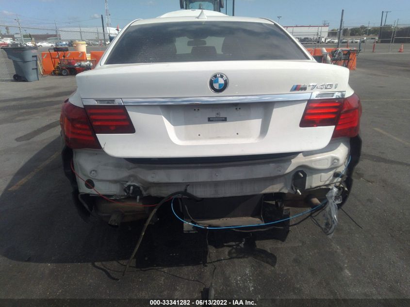 2015 BMW 7 SERIES 740I WBAYA6C57FGK16578