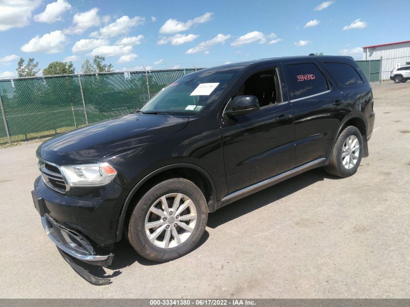 2014 DODGE DURANGO SXT 1C4RDJAGXEC495083