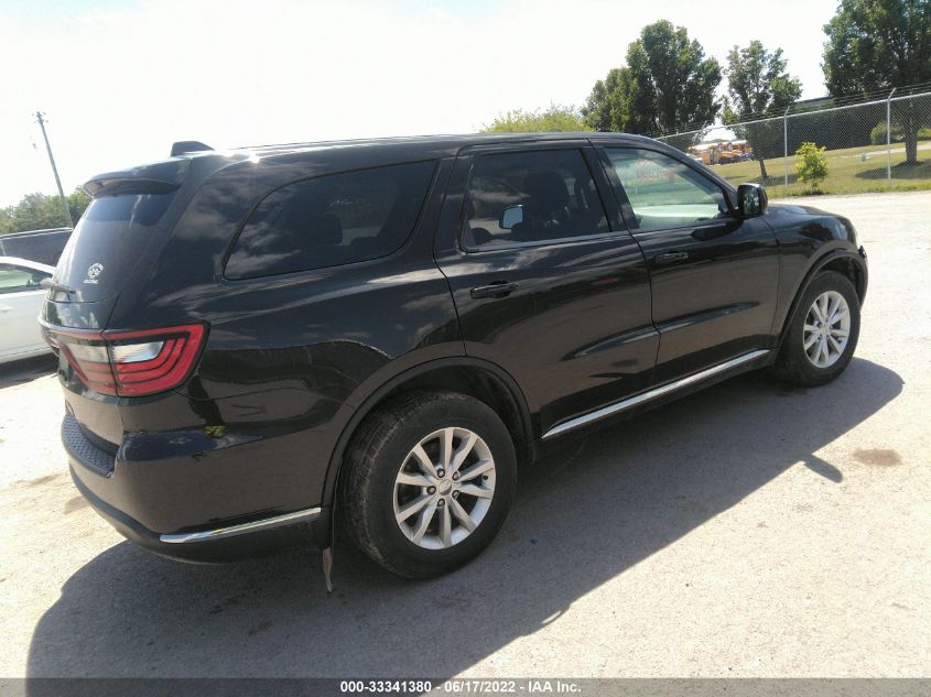 2014 DODGE DURANGO SXT 1C4RDJAGXEC495083