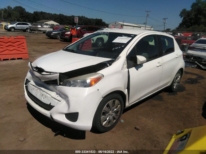 2014 TOYOTA YARIS JTDKTUD32ED580976