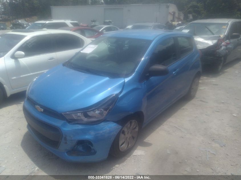 2016 CHEVROLET SPARK LS KL8CB6SA6GC579187