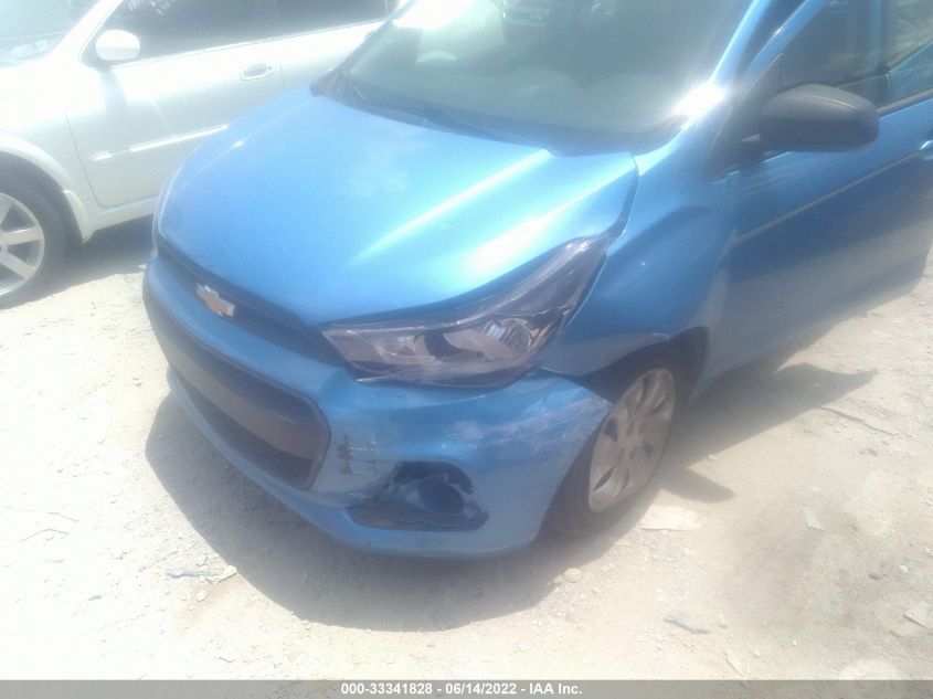 2016 CHEVROLET SPARK LS KL8CB6SA6GC579187