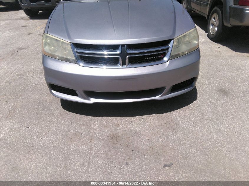 2013 DODGE AVENGER SE 1C3CDZAB5DN767247