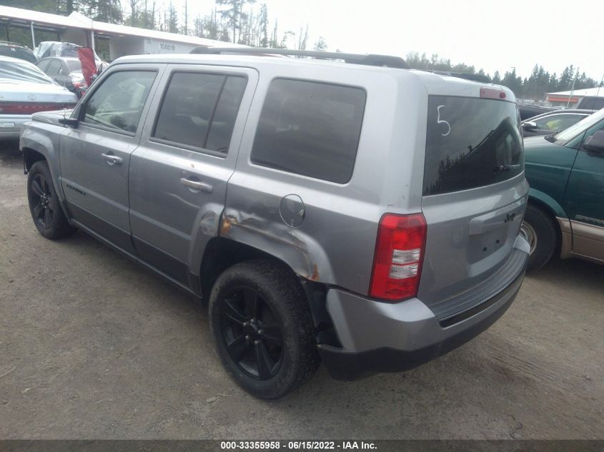 2014 JEEP PATRIOT ALTITUDE 1C4NJPBA5ED893753