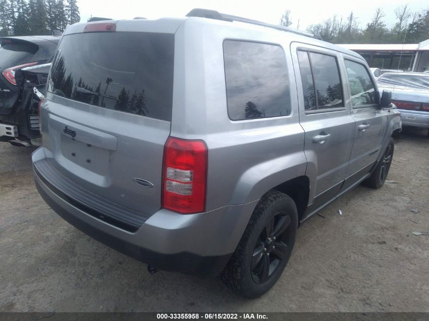 2014 JEEP PATRIOT ALTITUDE 1C4NJPBA5ED893753