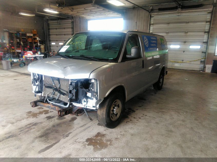 2015 CHEVROLET EXPRESS CARGO VAN 1GCWGFCF9F1120617