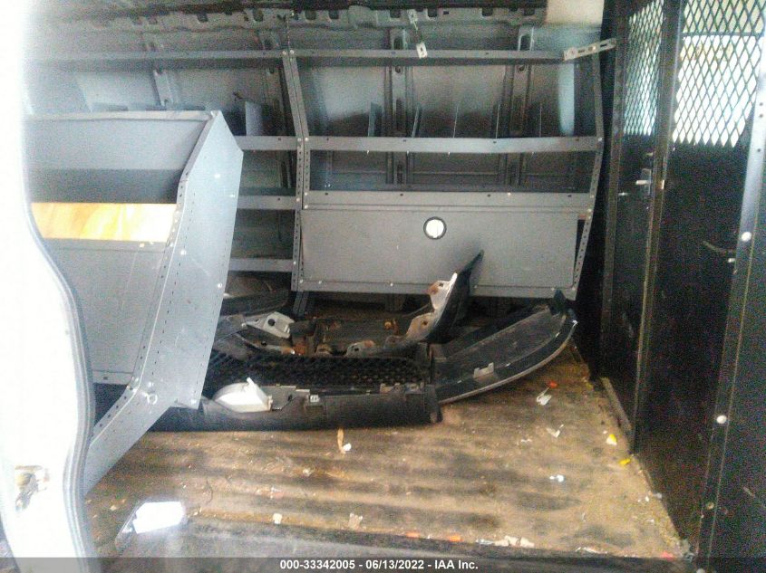 2015 CHEVROLET EXPRESS CARGO VAN 1GCWGFCF9F1120617