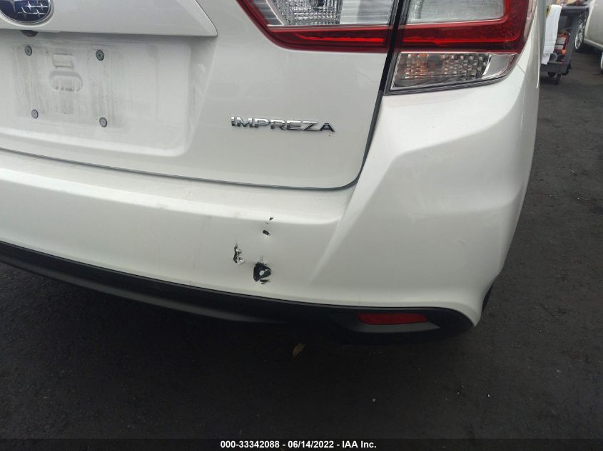 2019 SUBARU IMPREZA 4S3GTAA61K3722724