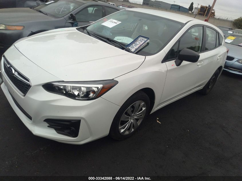 2019 SUBARU IMPREZA 4S3GTAA61K3722724