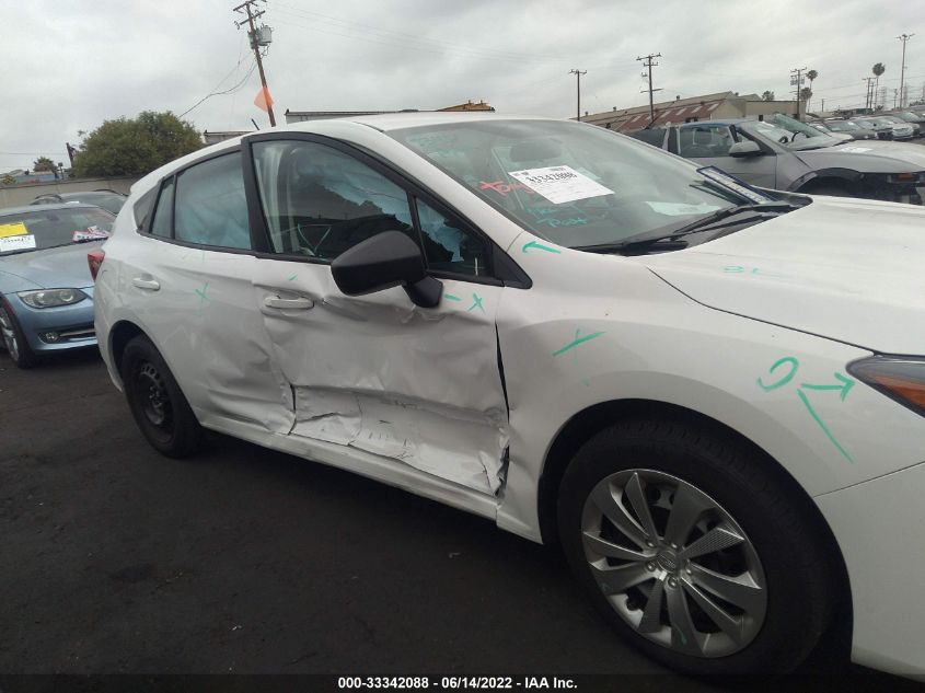 2019 SUBARU IMPREZA 4S3GTAA61K3722724