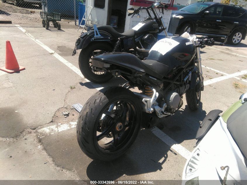 2007 DUCATI MONSTER S2R ZDM1RAAN27B101229