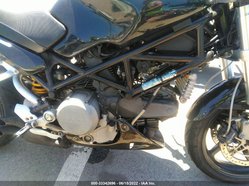 2007 DUCATI MONSTER S2R ZDM1RAAN27B101229
