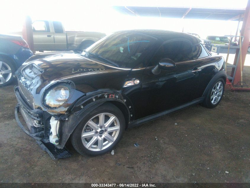 2014 MINI COOPER COUPE S WMWSX3C51ET772667
