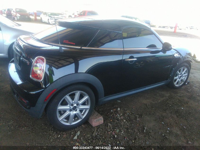 2014 MINI COOPER COUPE S WMWSX3C51ET772667