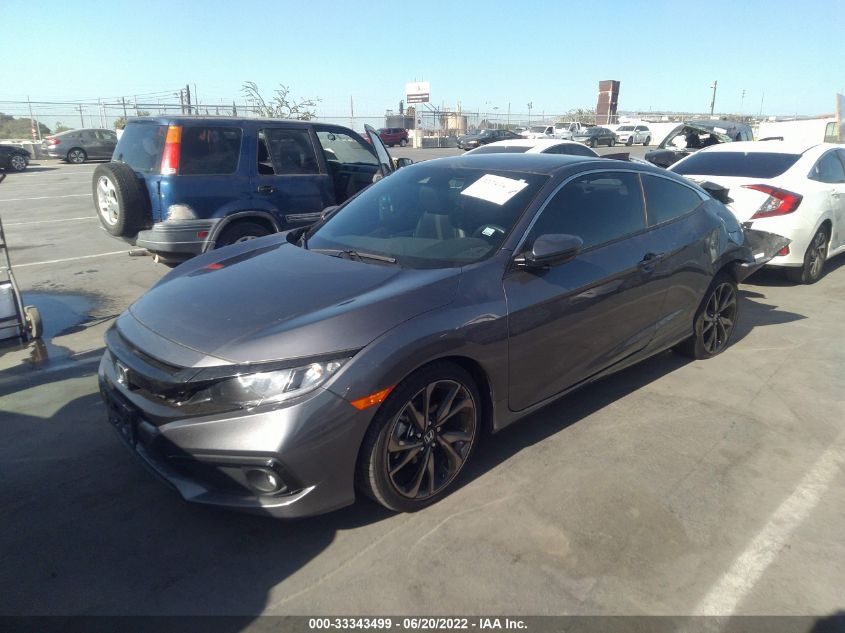 2019 HONDA CIVIC COUPE SPORT 2HGFC4B80KH303758