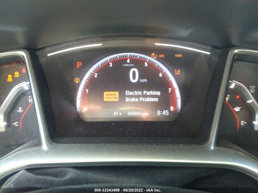 2019 HONDA CIVIC COUPE SPORT 2HGFC4B80KH303758