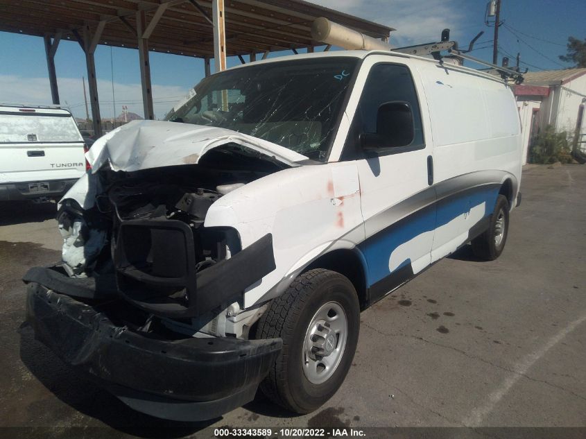 2017 CHEVROLET EXPRESS CARGO VAN 1GCWGAFG7H1126572