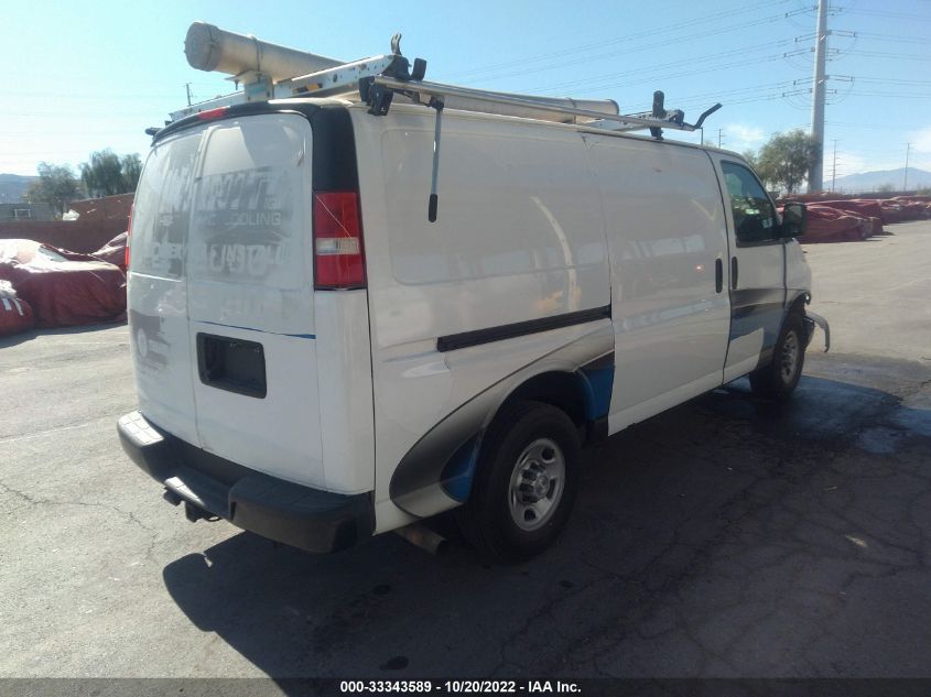2017 CHEVROLET EXPRESS CARGO VAN 1GCWGAFG7H1126572
