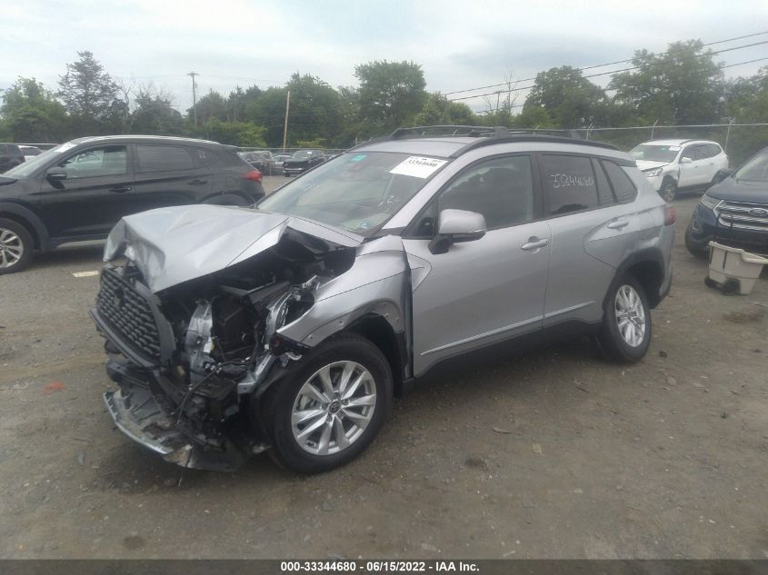 2022 TOYOTA COROLLA CROSS LE 7MUCAAAG8NV016100