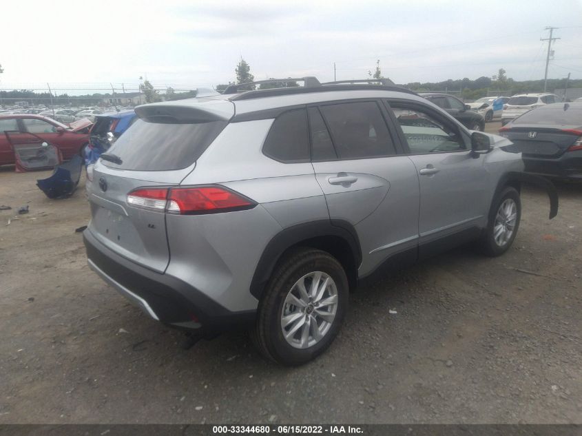 2022 TOYOTA COROLLA CROSS LE 7MUCAAAG8NV016100