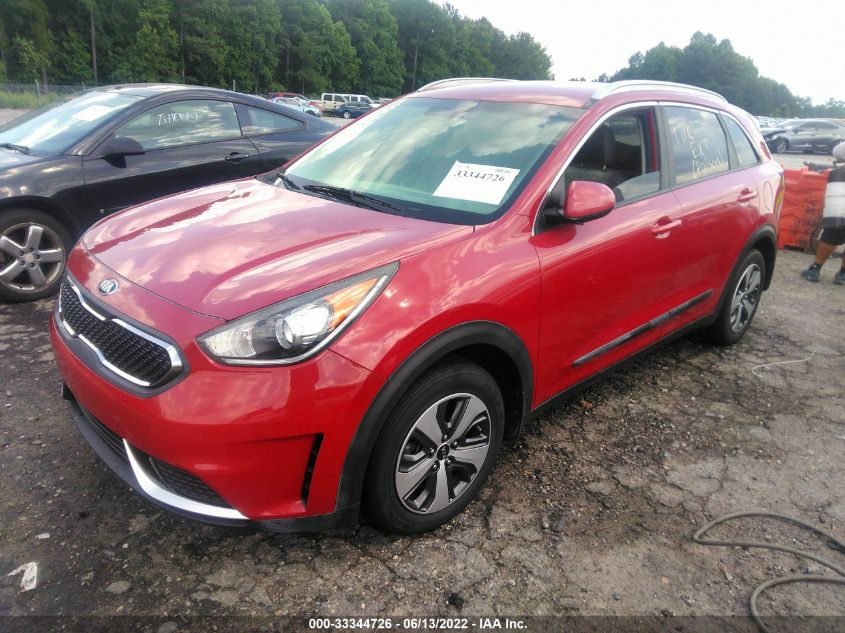 2017 KIA NIRO LX KNDCB3LC6H5063567