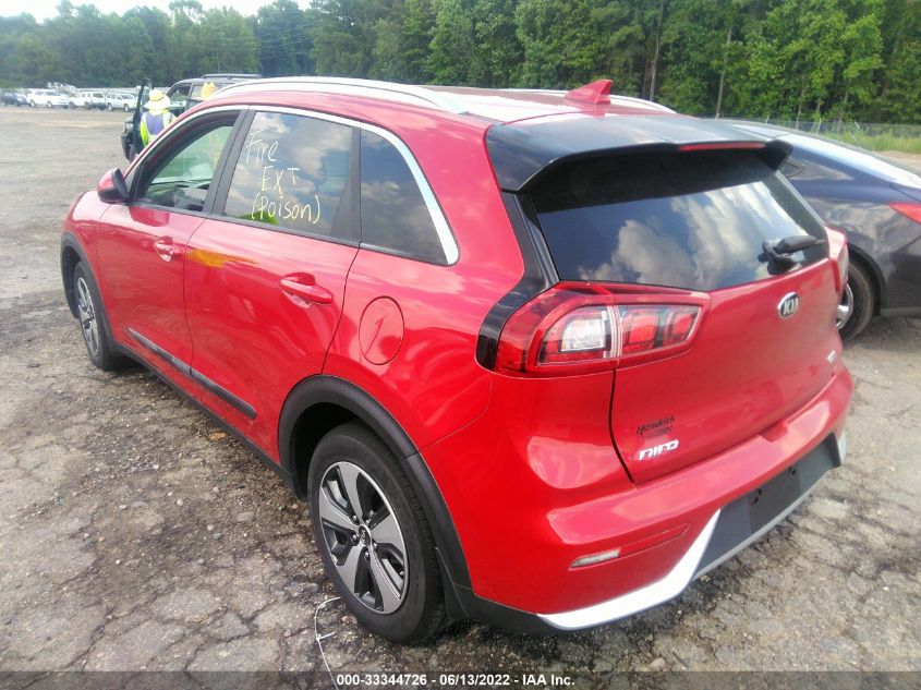 2017 KIA NIRO LX KNDCB3LC6H5063567