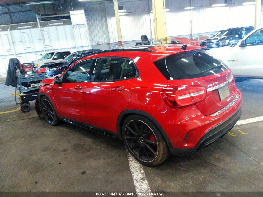 2016 MERCEDES-BENZ GLA AMG GLA 45 WDDTG5CB0GJ238461