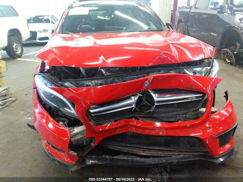 2016 MERCEDES-BENZ GLA AMG GLA 45 WDDTG5CB0GJ238461