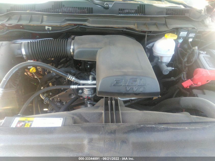 2021 RAM 1500 CLASSIC WARLOCK 1C6RR6GG4MS527804