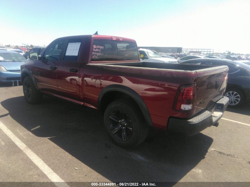2021 RAM 1500 CLASSIC WARLOCK 1C6RR6GG4MS527804