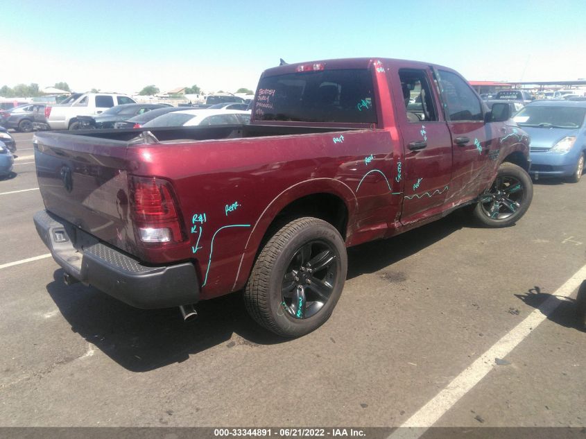 2021 RAM 1500 CLASSIC WARLOCK 1C6RR6GG4MS527804
