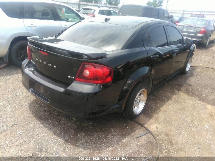 2013 DODGE AVENGER SXT 1C3CDZCG9DN572857