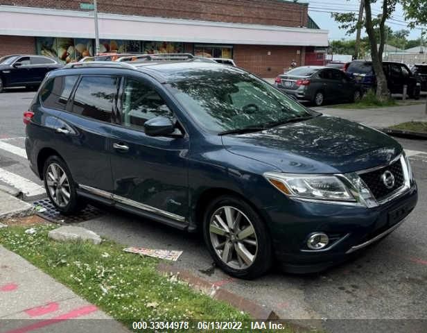2014 NISSAN PATHFINDER PLATINUM HYBRID 5N1CR2MM2EC648212