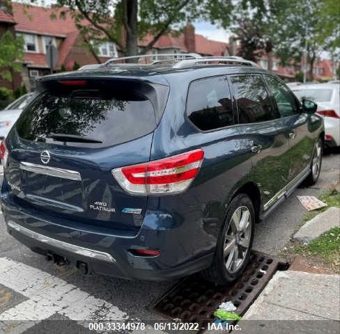 2014 NISSAN PATHFINDER PLATINUM HYBRID 5N1CR2MM2EC648212